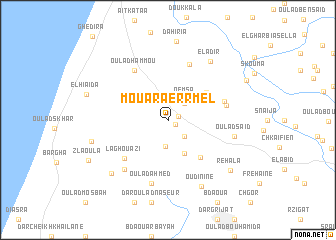 map of Mouara er Rmel