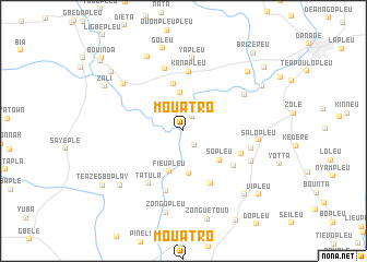 map of Mouatro