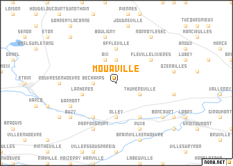 map of Mouaville