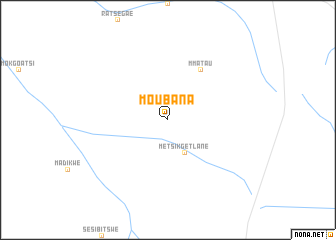 map of Moubana