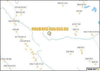 map of Moubangoudougou
