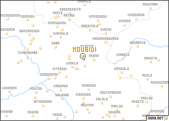 map of Moubidi