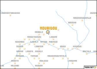map of Moubidou