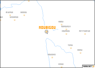 map of Moubigou