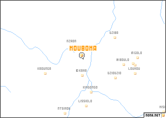 map of Mouboma