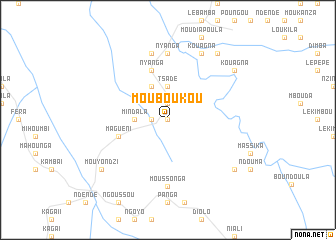 map of Mouboukou