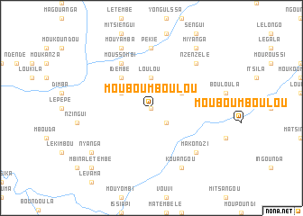 map of Mouboumboulou