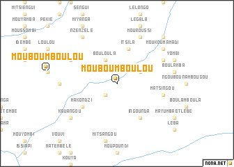 map of Mouboumboulou