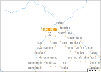 map of Mou Chè