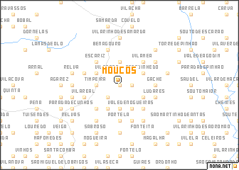 map of Mouços