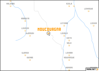 map of Moucouagna