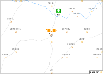 map of Mouda