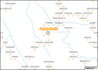 map of Moudiombi