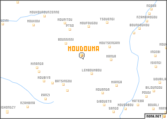 map of Moudouma