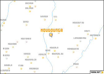 map of Moudounga