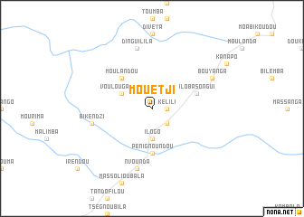 map of Mouetji