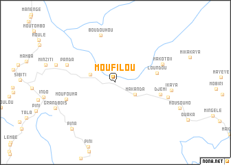 map of Moufilou