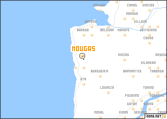 map of Mougás