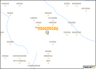 map of Mougnegou