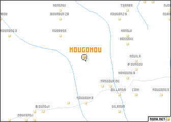 map of Mougomou