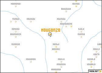 map of Mougonzo