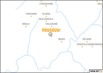 map of Mougoudi
