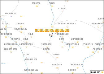 map of Mougoukébougou