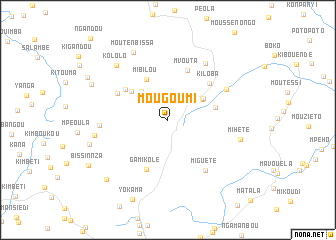 map of Mougoumi