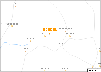 map of Mougou