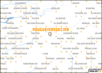 map of Mougueiras de Cima