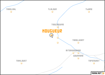 map of Mougueur