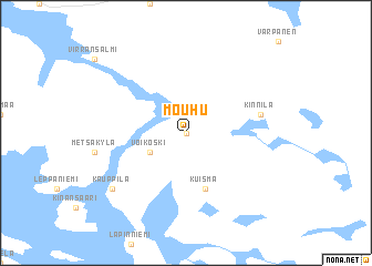 map of Mouhu