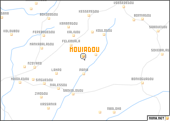 map of Mouiadou