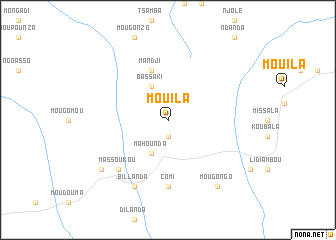 map of Mouila