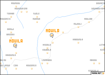 map of Mouila