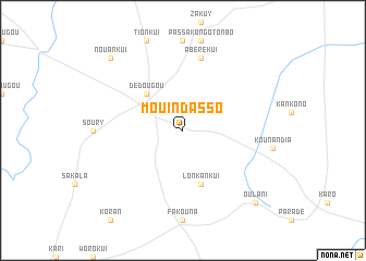 map of Mouindasso