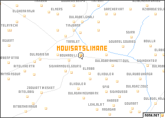 map of Mouisat Slimane