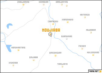 map of Moujiaba