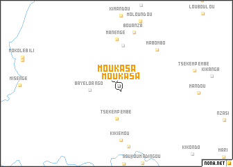 map of Moukasa