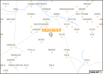 map of Moukaven