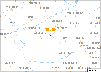 map of Mouka