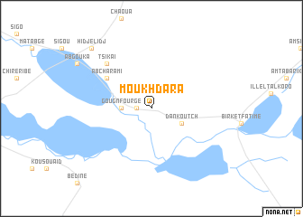 map of Moukhdara