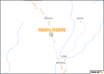 map of Moukilingomo