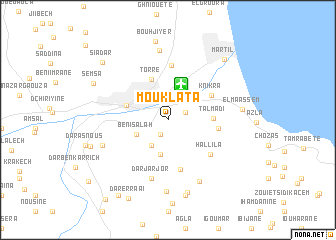 map of Mouklata