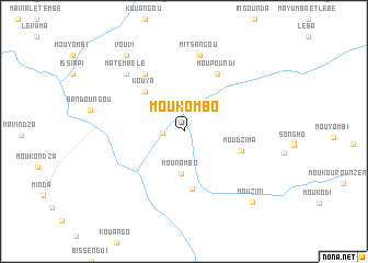 map of Moukombo