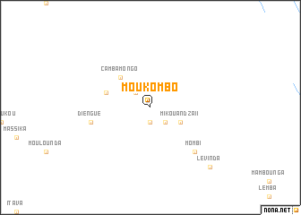 map of Moukombo