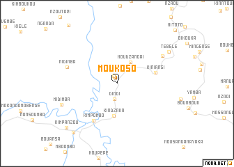 map of Moukoso