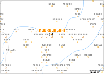 map of Moukouagna I