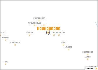 map of Moukouagna