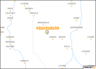 map of Moukouagna